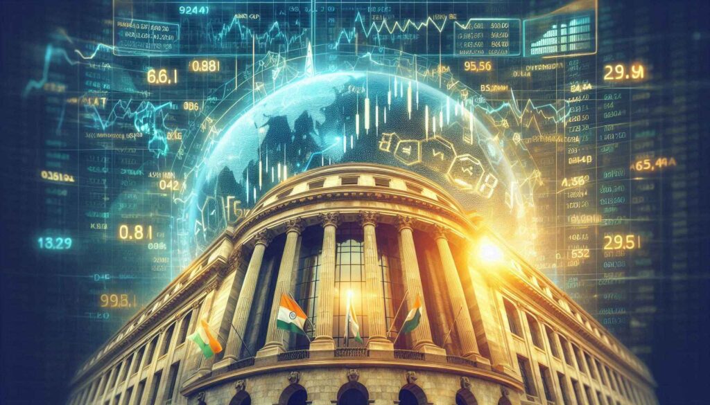 Indian stock market with small-cap tickers, showing how to invest in small-cap stocks in India 2025.