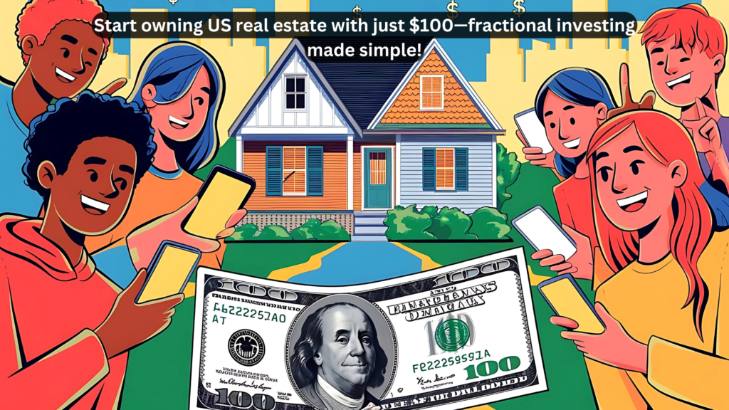 Fractional real estate USA beginners investing with $100 in 2025