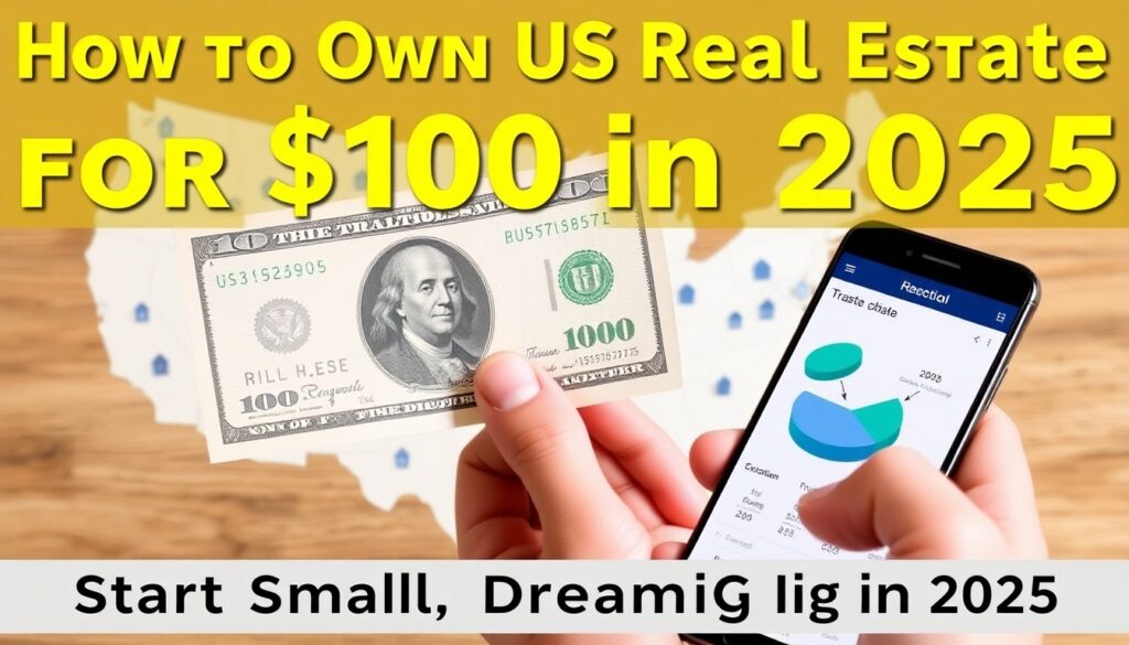 How to Own US Real Estate for $100 in 2025 – Fractional Real Estate USA Beginners