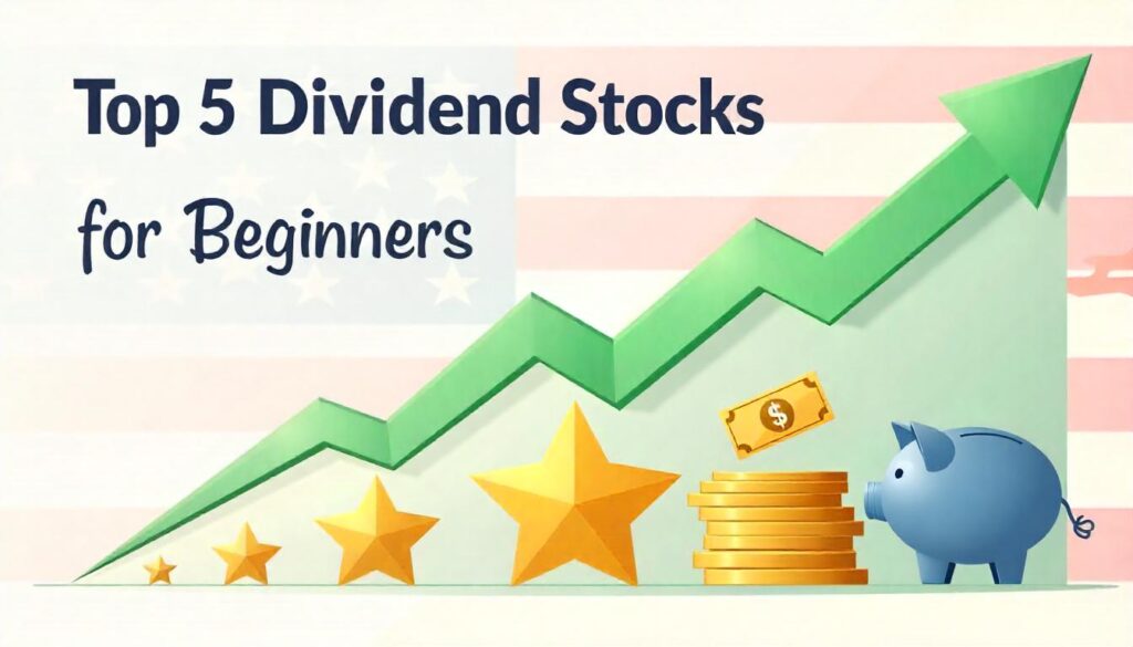 Top 5 Dividend Stocks for Beginners in 2025 USA